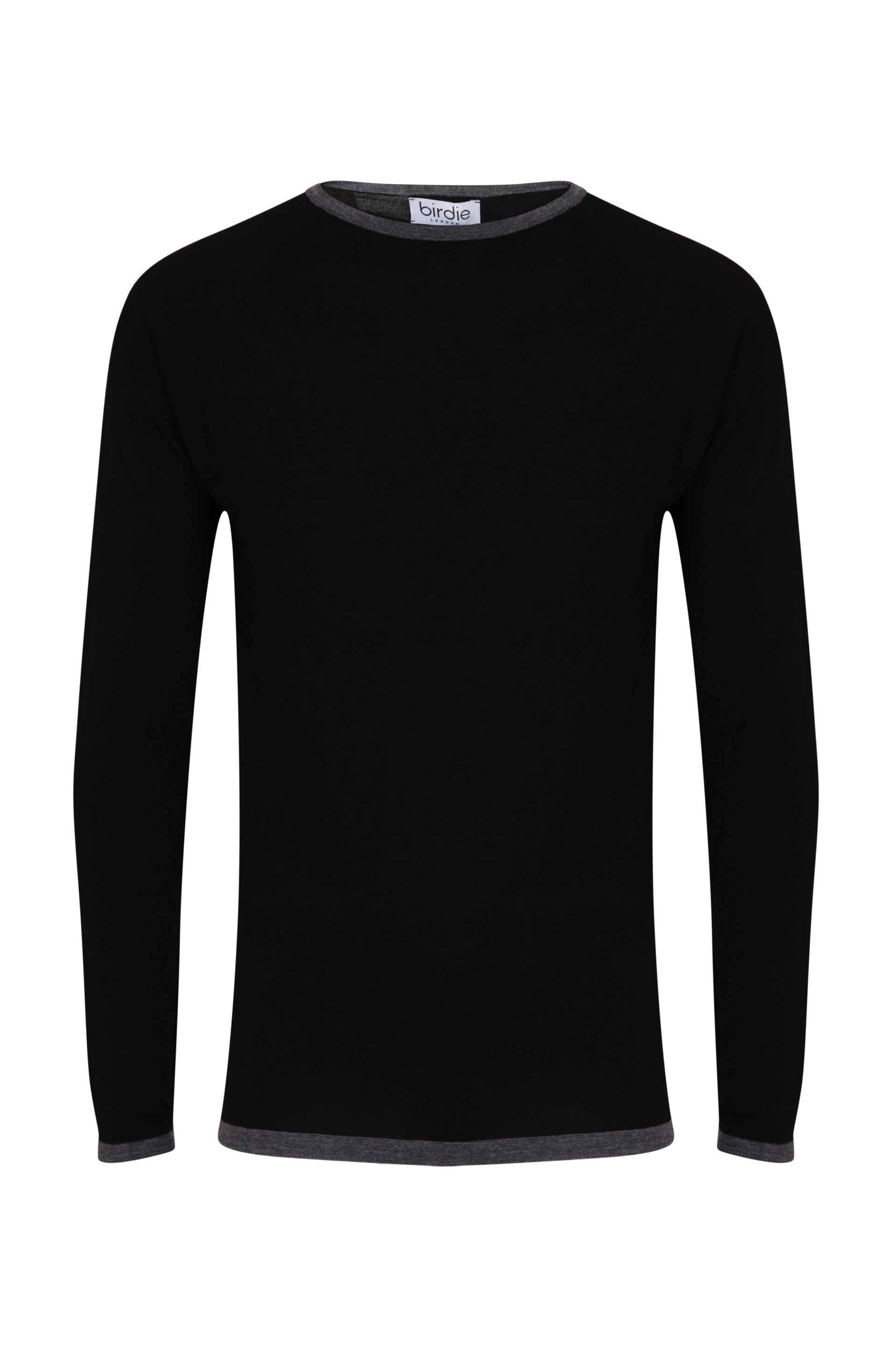 Mens Under-Birdie base layer in black & grey